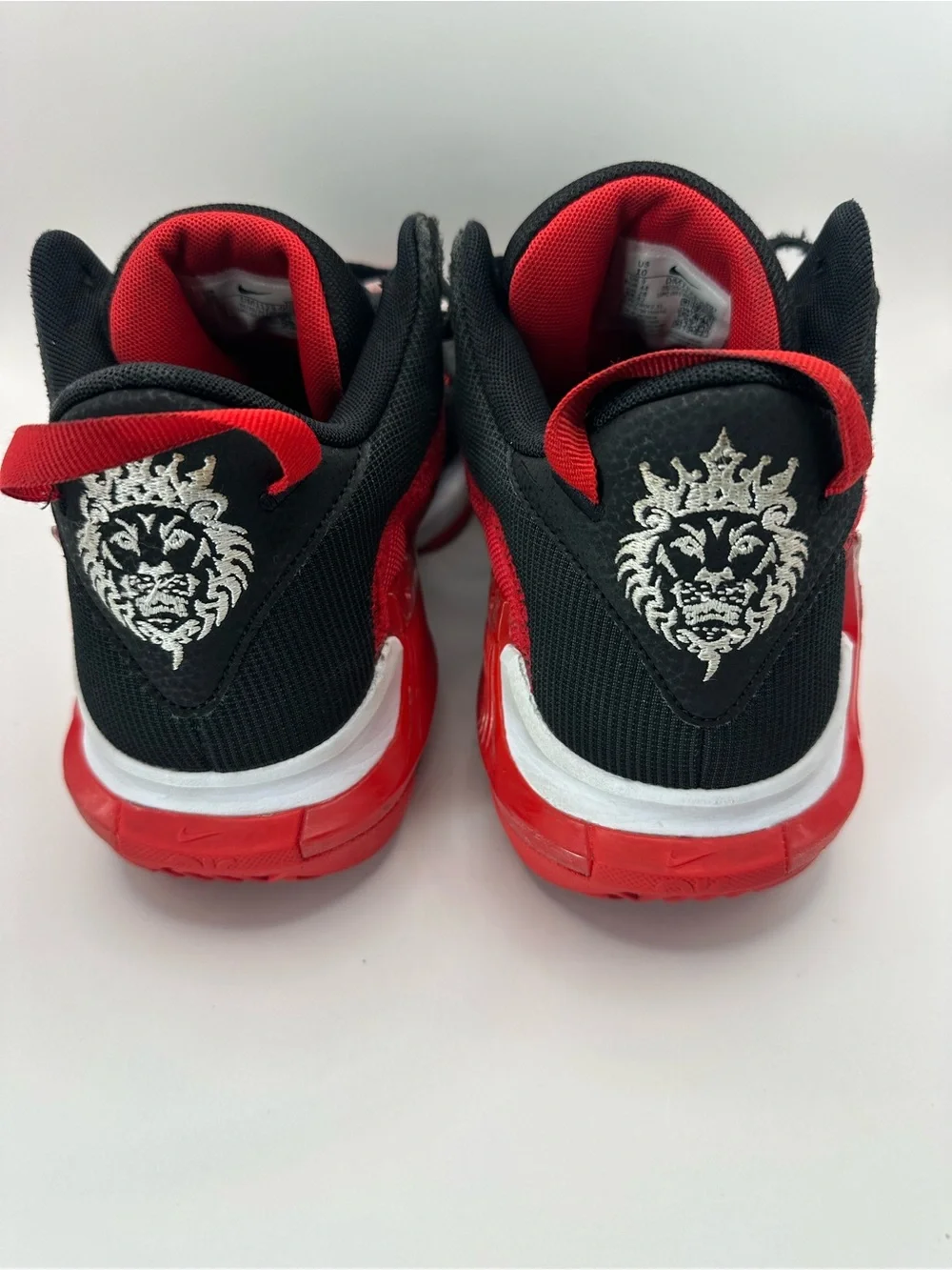 Nike Men's Black/Red Performance Basketball Shoes
